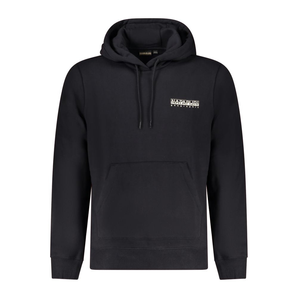 Napapijri Schwarzer Baumwollpullover für Männer